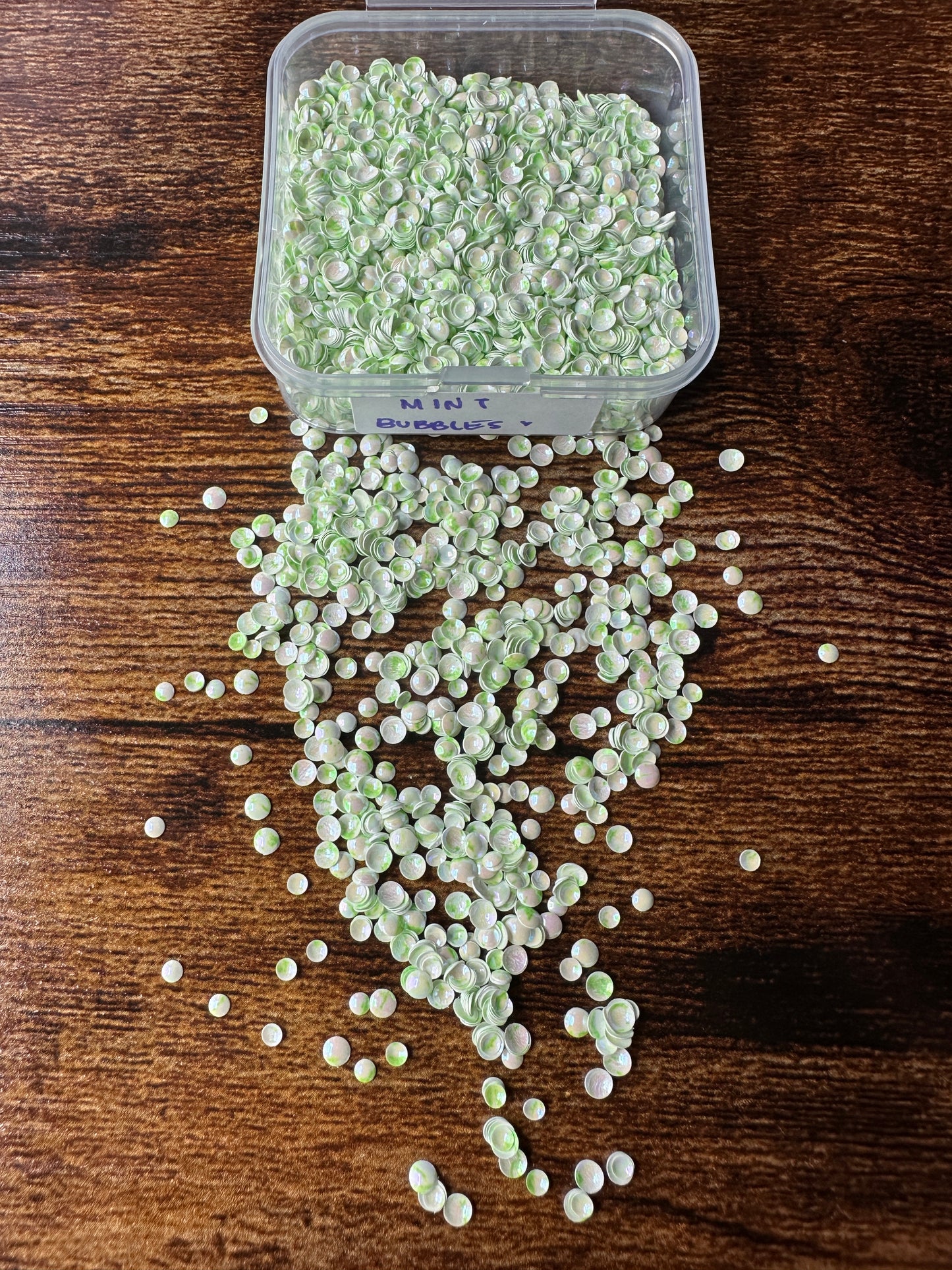 ✦ Mint Bubble Glitter✦
