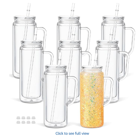 ✦ 20 oz Acrylic with Handle ✦