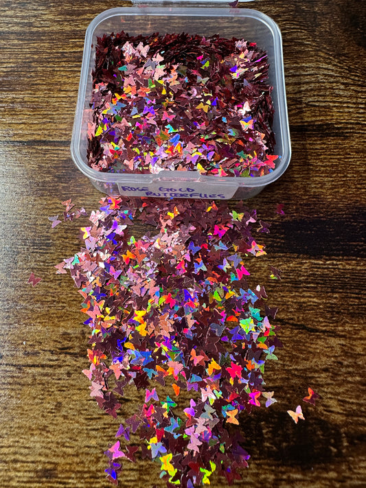 ✦ Rose Gold Butterflies ✦